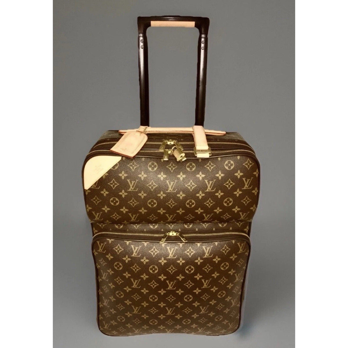 Louis Vuitton Pegase 55 Business Suitcase Bag w/ Dust-bag