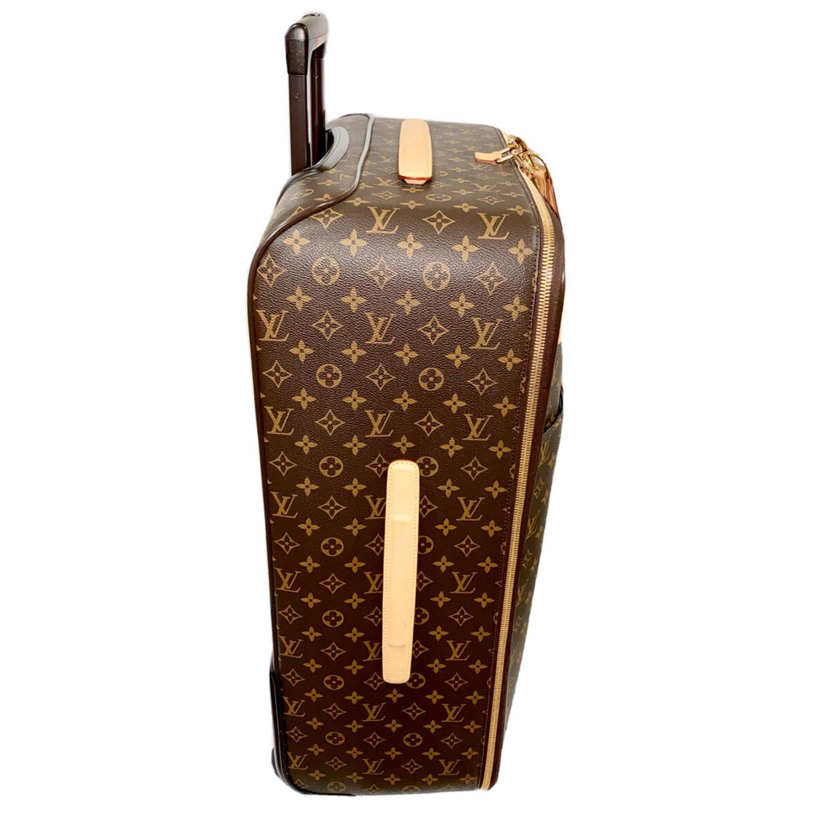 Louis Vuitton Pegase 65 Monog Suitcase Luggage w/ COA Protective Cover