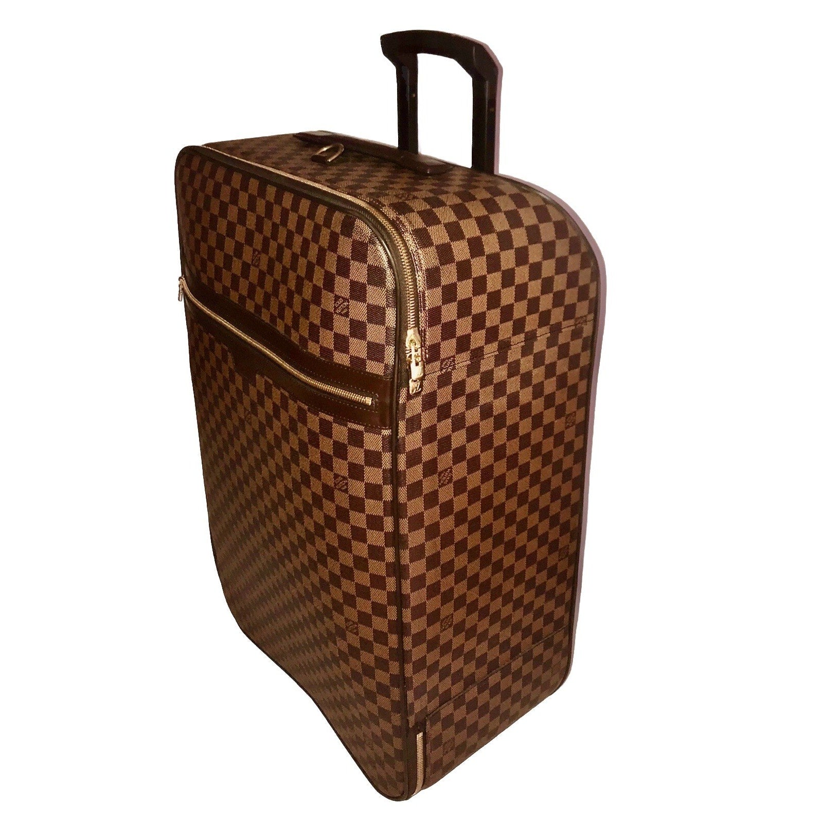 Louis Vuitton Pegase Suitcase 25” Luggage w/ Garment Hanger COA
