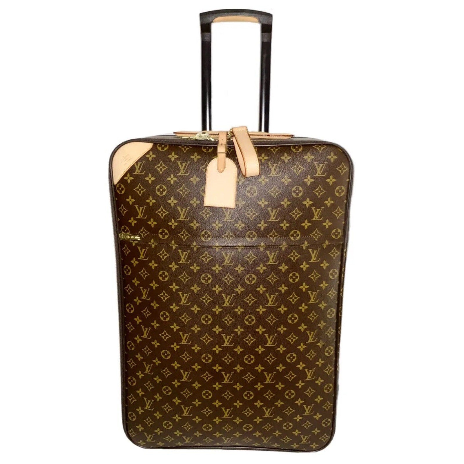 Louis Vuitton Pegase 70 Monogram Suitcase Tote + Garment Bag Dust-Bag