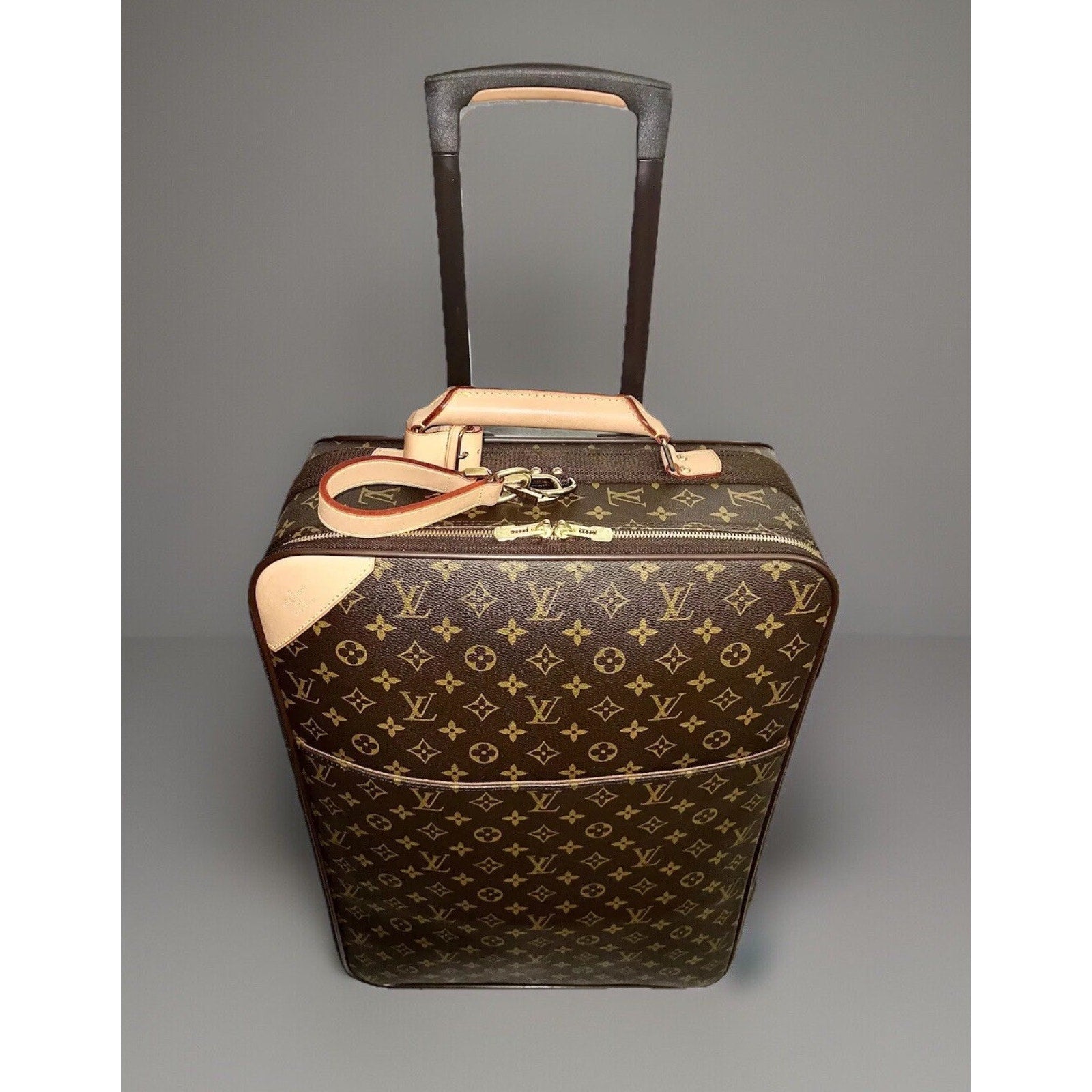 Louis Vuitton Pegase 21” Classic Suitcase Bag w/ COA Dust-bag