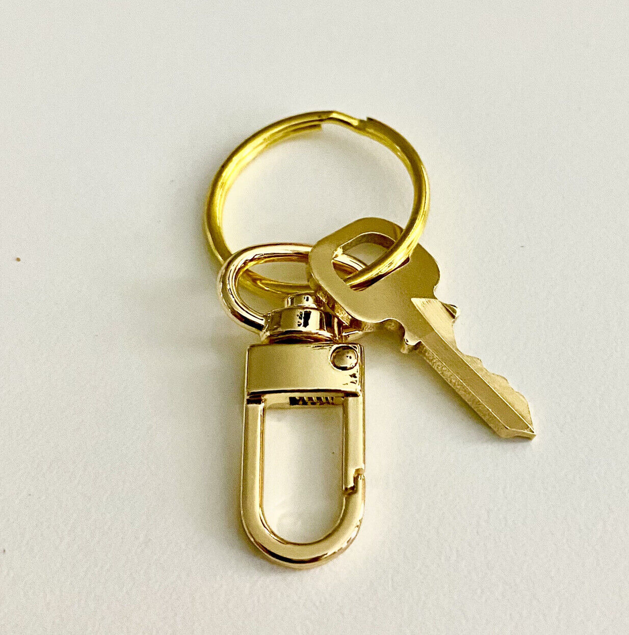 Louis Vuitton Key 317 Brass Goldtone Polished for Genuine LV # 317 Lock only
