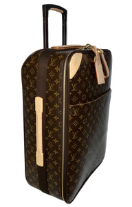 Louis Vuitton Pegase 55 Timeless Suitcase Bag w/ COA ⭐️