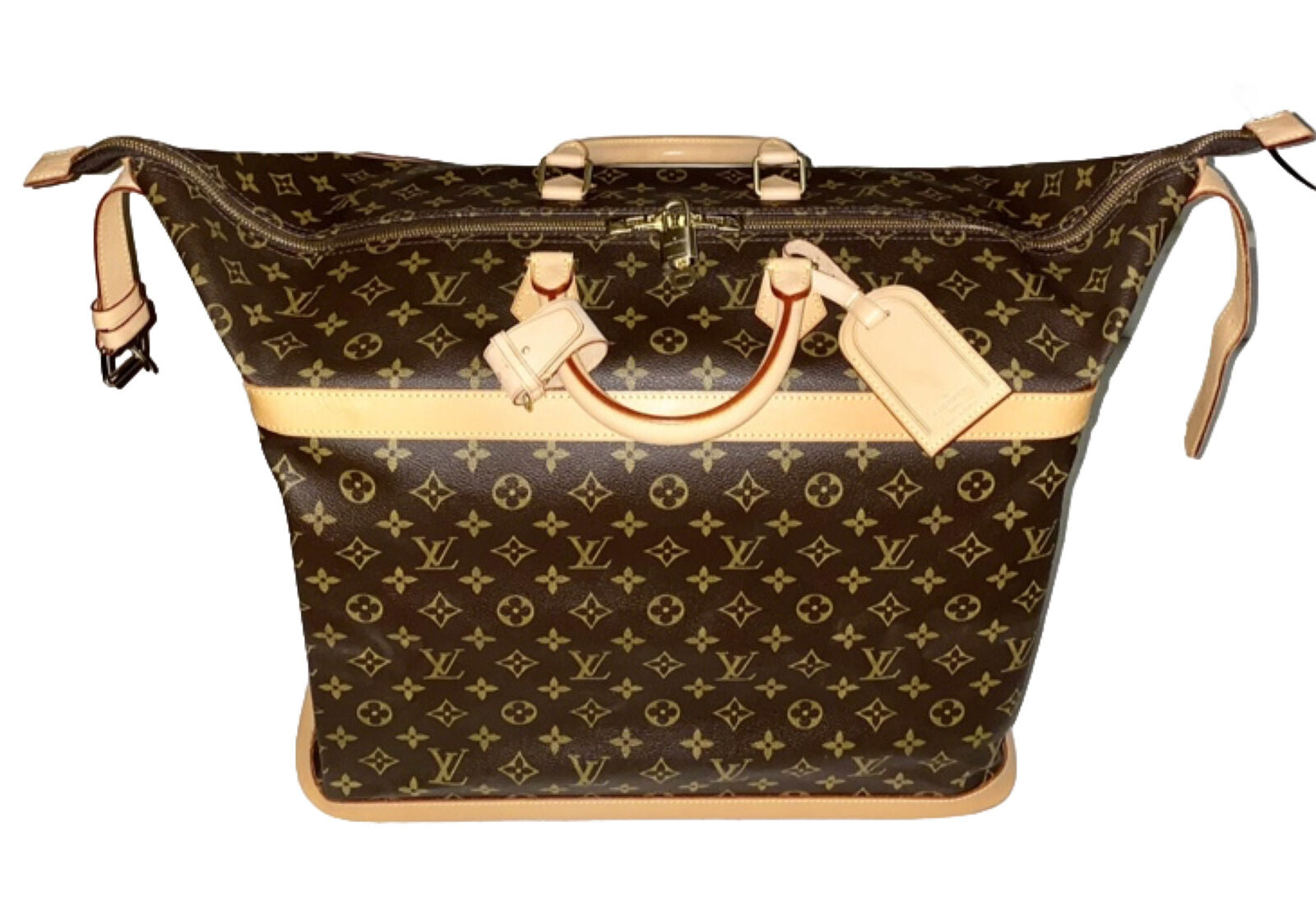 Louis Vuitton Cruiser Timeless Travel Tote Bag Authentic 🍁45