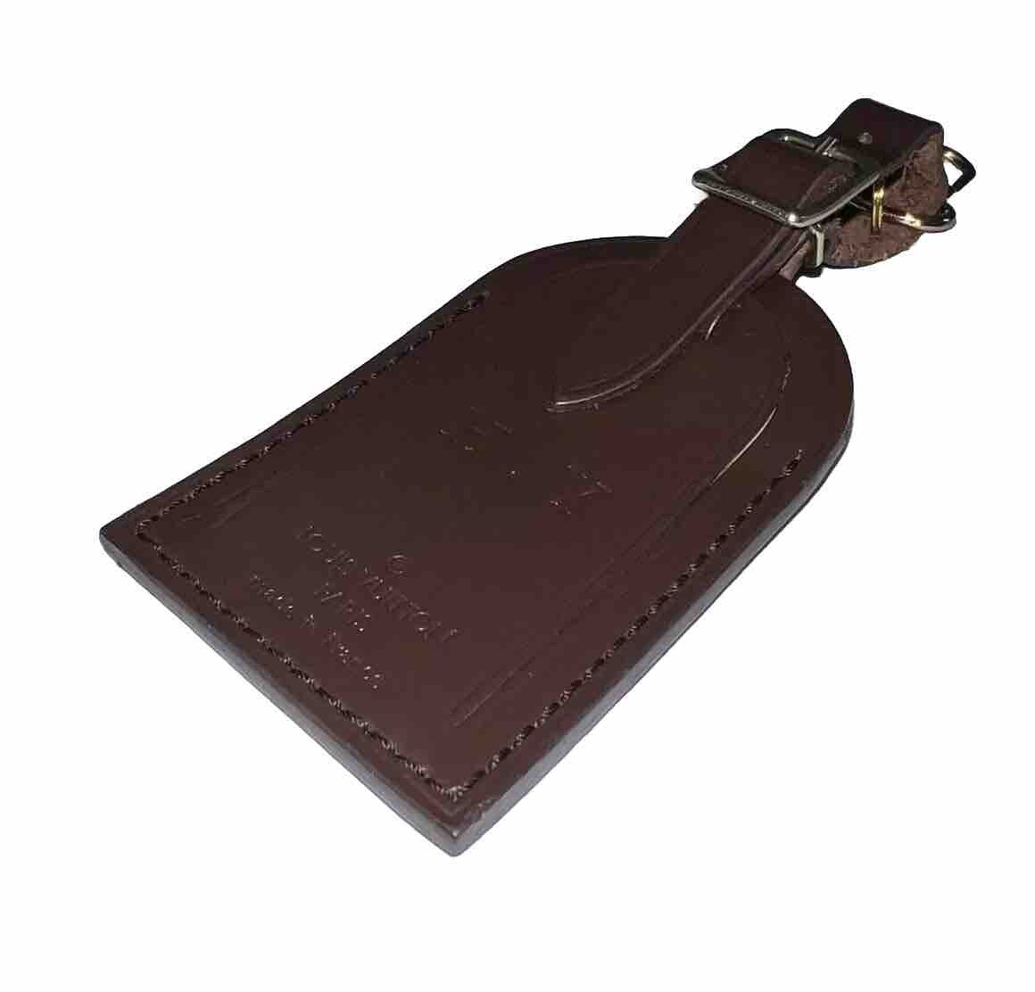 Louis Vuitton ID Tag w/ HY Initials Damier Ebene Y H Goldtone -  France