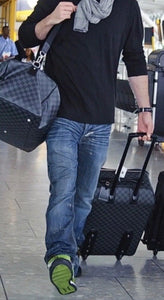 Louis Vuitton Pegase 65 Damier Graphite Black Suitcase w/ Garment & Dustbag