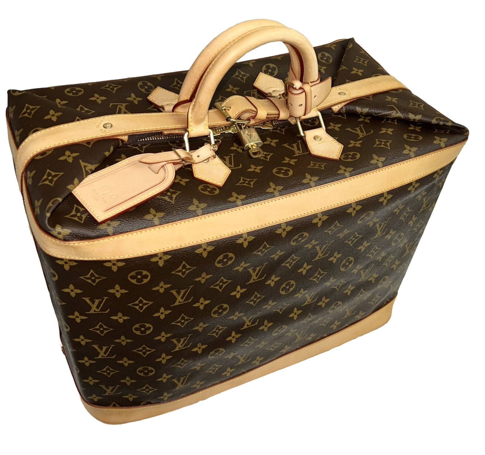 Louis Vuitton Cruiser Timeless Travel Tote Bag Authentic 🍁45