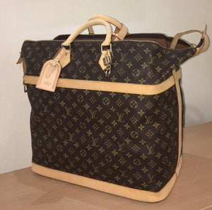 Louis Vuitton Cruiser Tote Monogram Bag w/Dust Cover Tag Lock Strap COA