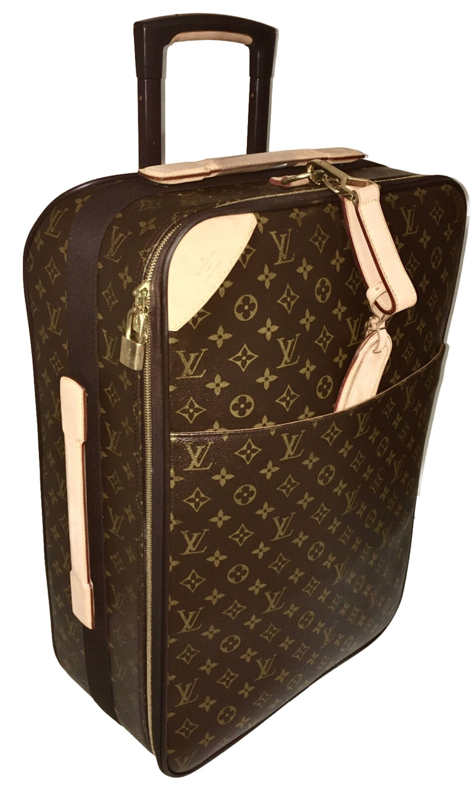 Louis Vuitton Pegase 55 Timeless Carry-on Suitcase Bag w/ Tag Garment Bag 💝