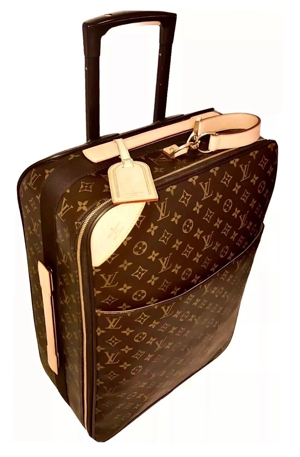 Louis Vuitton Pegase 55 Timeless Suitcase Bag w/ COA ⭐️