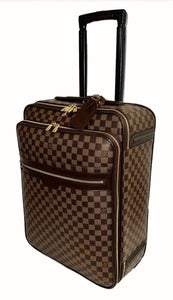 Louis Vuitton Business Pegase Suitcase w/ Lock Key Damier Ebene w/ COA