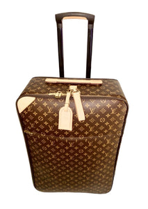 Louis Vuitton Pegase 70 Suitcase Timeless Unisex Luggage XL Bag UEC