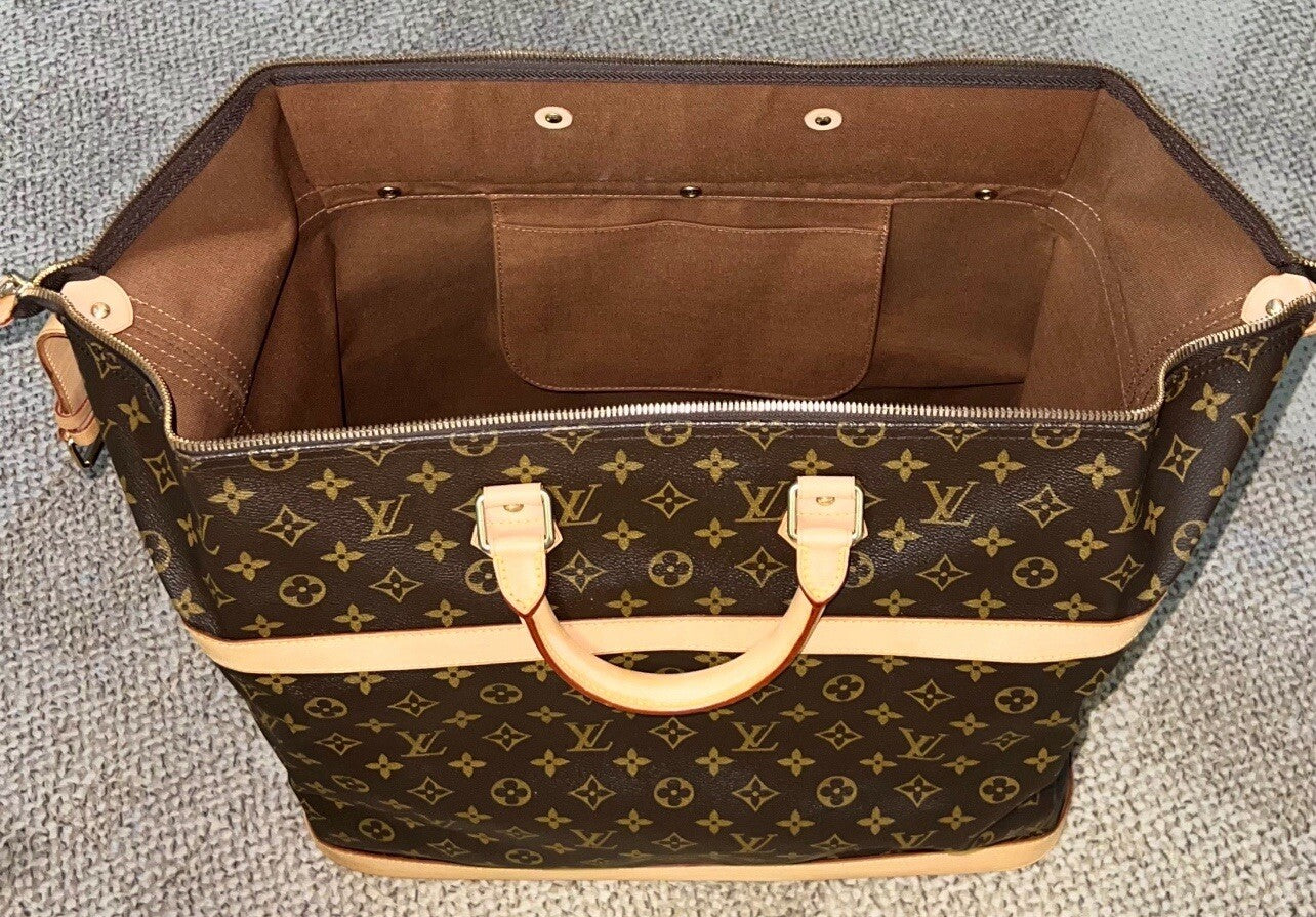 Louis Vuitton Cruiser Timeless Tote Bag w/ Coa Dustbag Name Tag Lock UEC