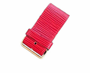 Authentic Louis Vuitton Red Epi Leather Strap Poignet - France - 1Pc