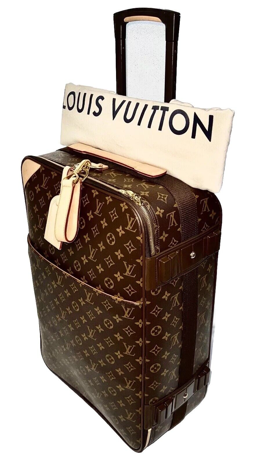 Louis Vuitton Pegase 55 Timeless Suitcase Bag w/ COA ⭐️