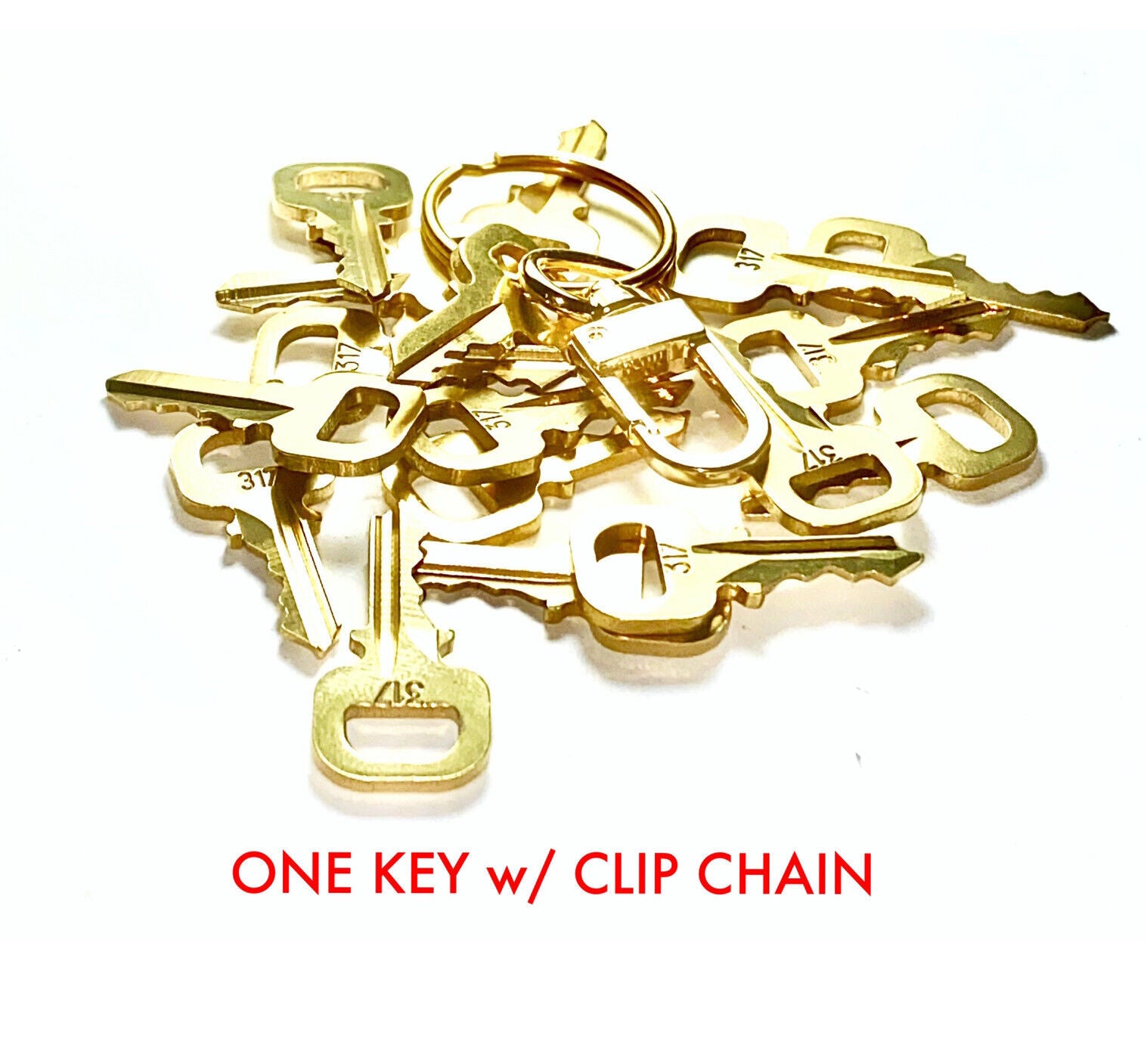 Louis Vuitton Key # 338 Brass Goldtone Polished Genuine 💥