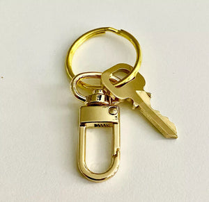 Louis Vuitton Key 305 Brass Goldtone w/ Swivel Ring Clasp