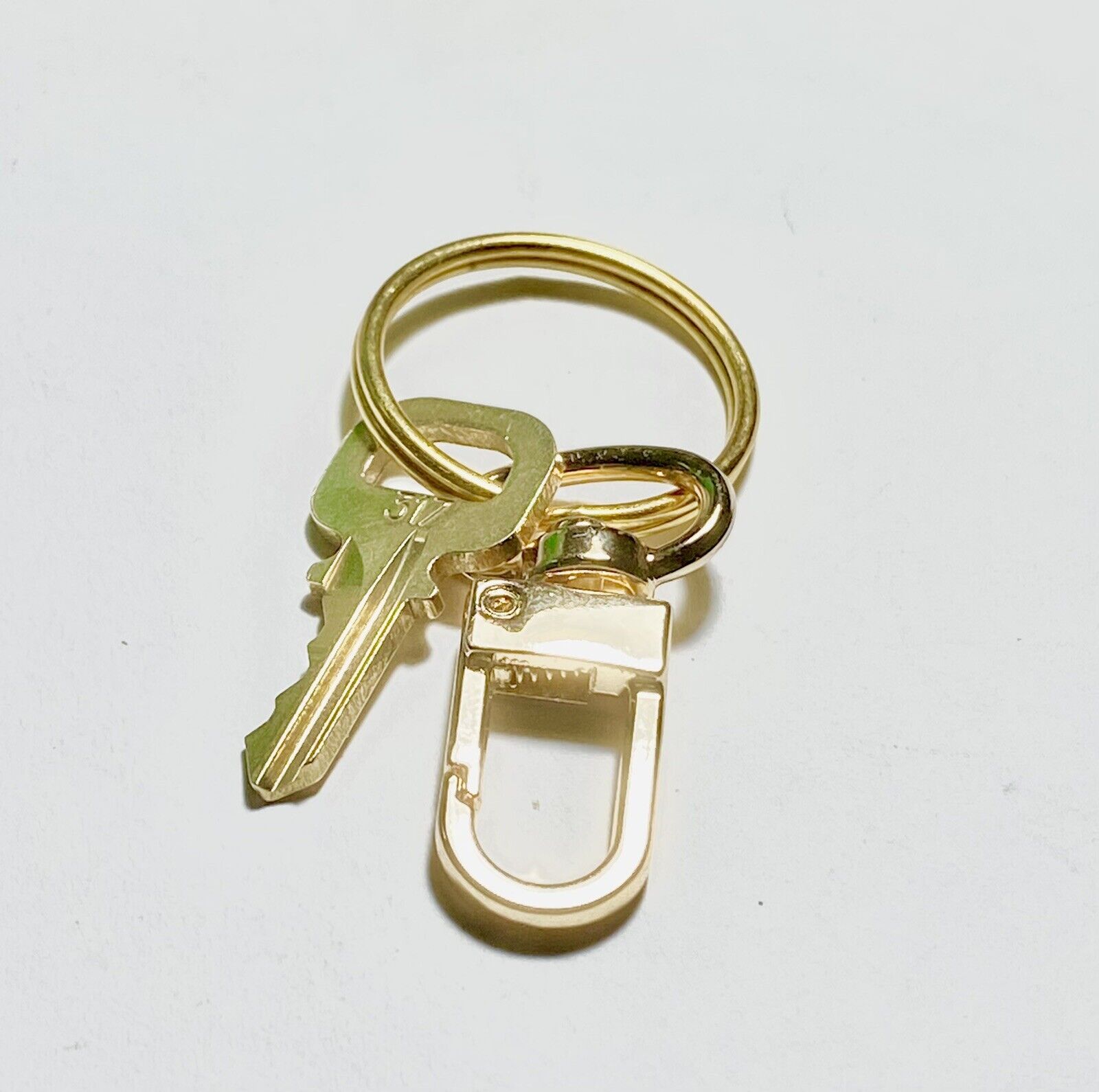 Louis Vuitton Key 318 Brass Goldtone Polished “FOR AUTHENTIC MATCHING LOCK ONLY”