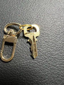 Louis Vuitton Key # 309 Goldtone - Series #300 AUTHENTIC