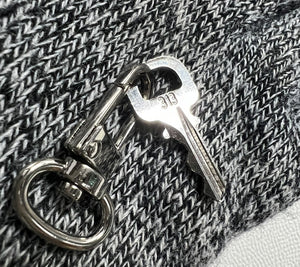 Louis Vuitton Key 313 Silver tone for AUTHENTIC Lock only # 313
