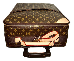 Authentic Louis Vuitton Pegase Timeless Rolling Cabin sz Suitcase Bag + COA