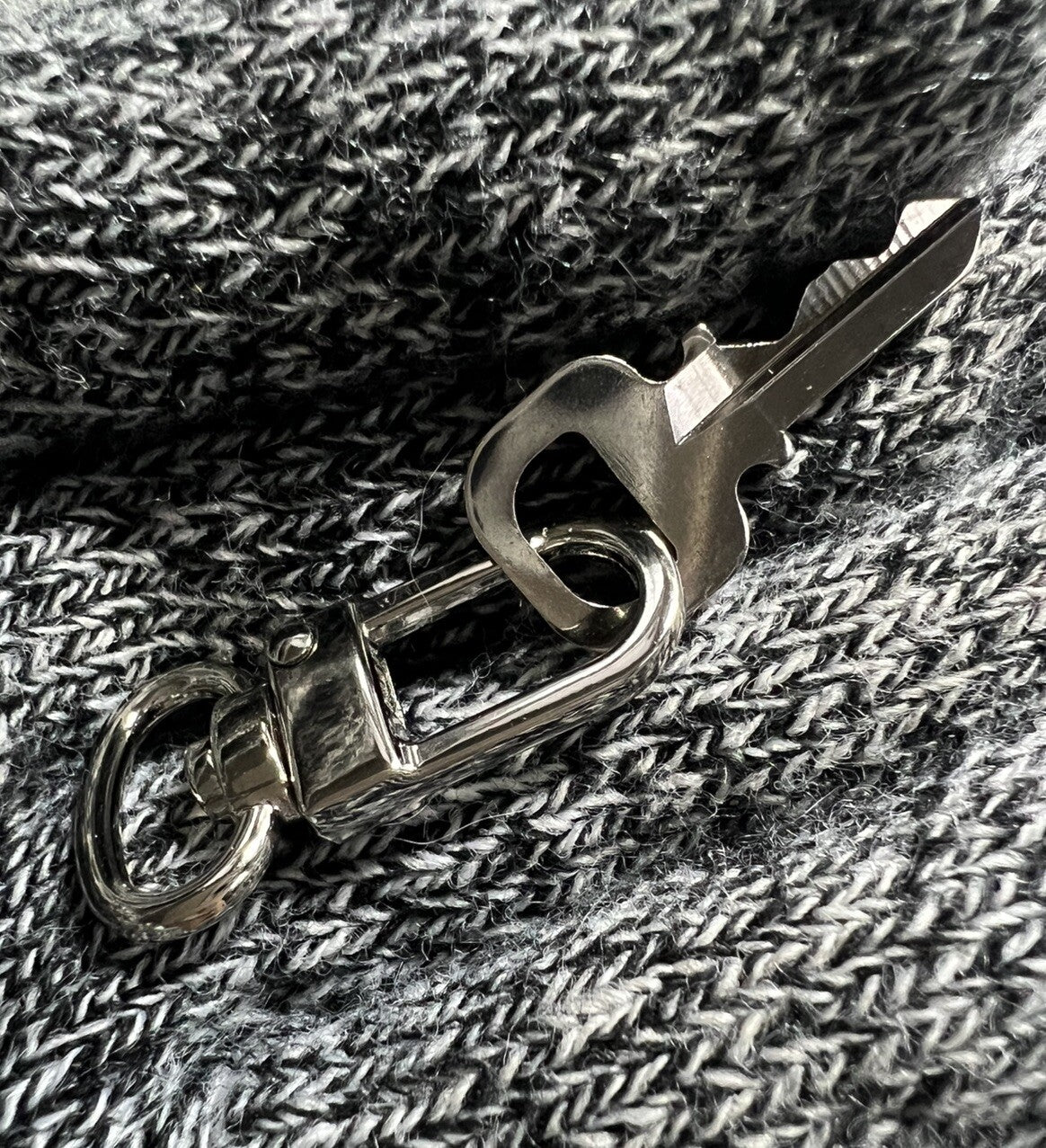 Louis Vuitton Key 313 Silver tone for AUTHENTIC Lock only # 313