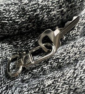 Louis Vuitton Key 313 Silver tone for AUTHENTIC Lock only # 313