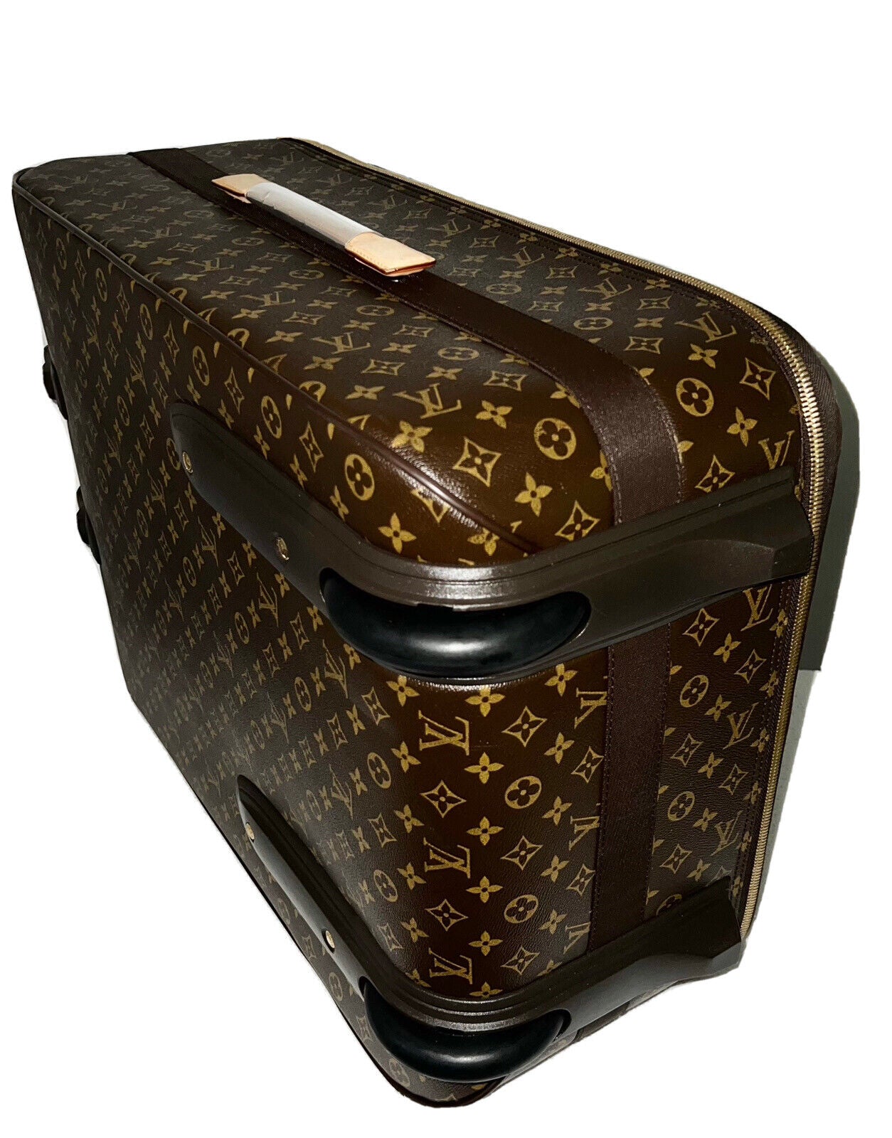 Louis Vuitton Pegase XL Suitcase Monogram Luggage w/ Name Tag 🏷️