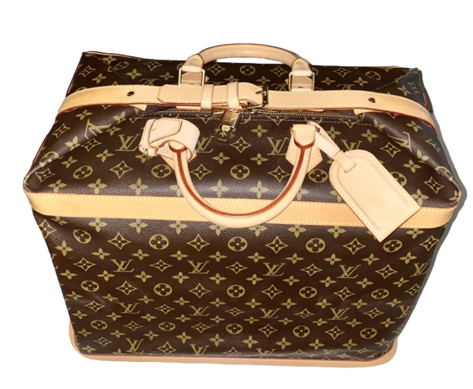 Louis Vuitton Cruiser Timeless Travel Tote Bag Authentic 🍁45