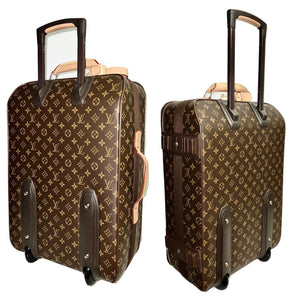 Authentic Louis Vuitton Pegase Timeless Rolling Cabin sz Suitcase Bag + COA