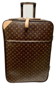 Louis Vuitton Pegase Suitcase Bag Monogram Luggage + Garment Bag 🎊