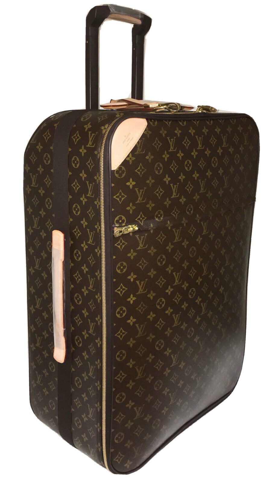 Louis Vuitton Pegase XL Suitcase Monogram Luggage w/ Name Tag 🏷️