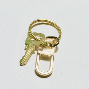 Louis Vuitton Key 317 Brass Goldtone Polished for Genuine LV # 317 Lock only