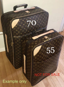 Louis Vuitton Pegase Suitcase Bag Monogram Luggage + Garment Bag 🎊