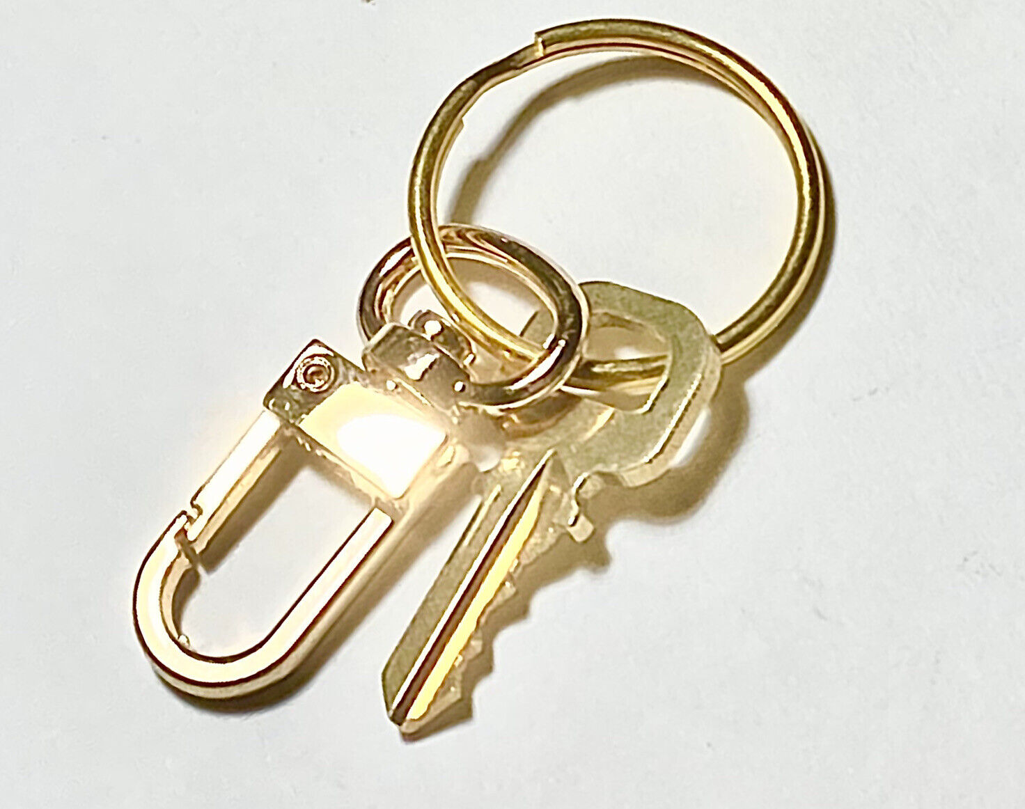 Louis Vuitton Key 305 Brass Goldtone w/ Swivel Ring Clasp