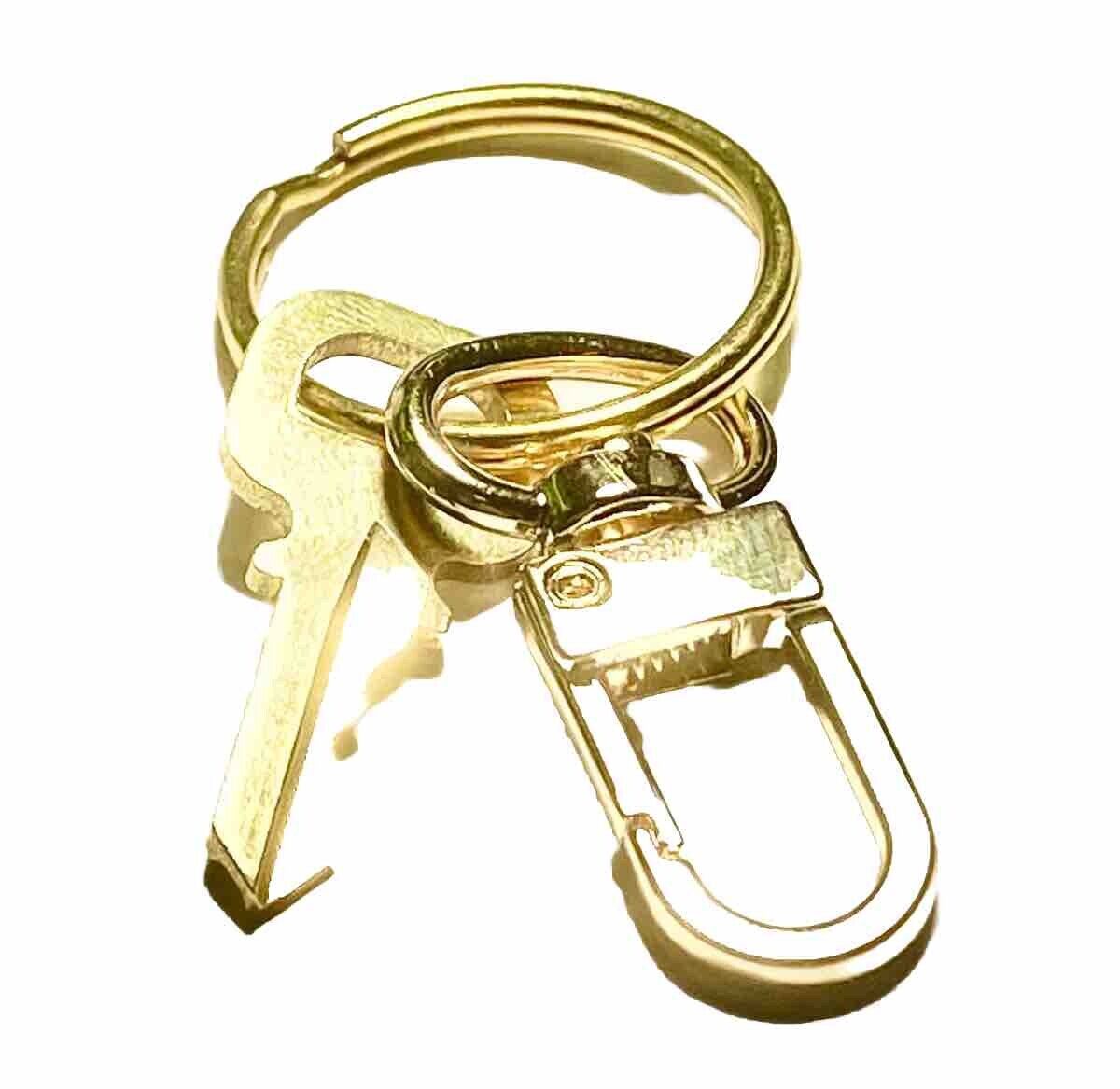 Louis Vuitton Key 337 Brass Goldtone w/ Swivel Ring Clasp