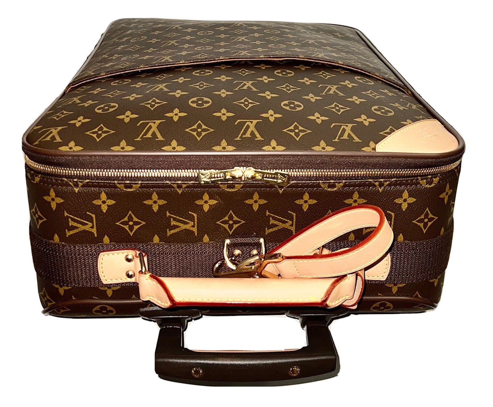 Louis Vuitton Pegase Monogram Suitcase 55 Classic Bag w/ Dust-bag & COA