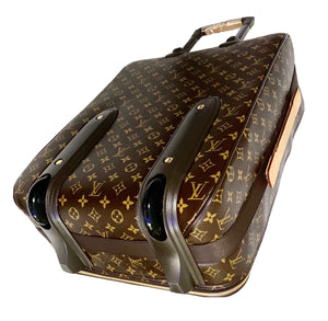 Louis Vuitton Pegase 55 Suitcase Classic w/ Name Tag Lock Key + COA