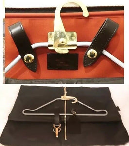 Louis Vuitton Pegase Damier Ebene Rolling Suitcase Bag Carry Garment Hanger 🍁