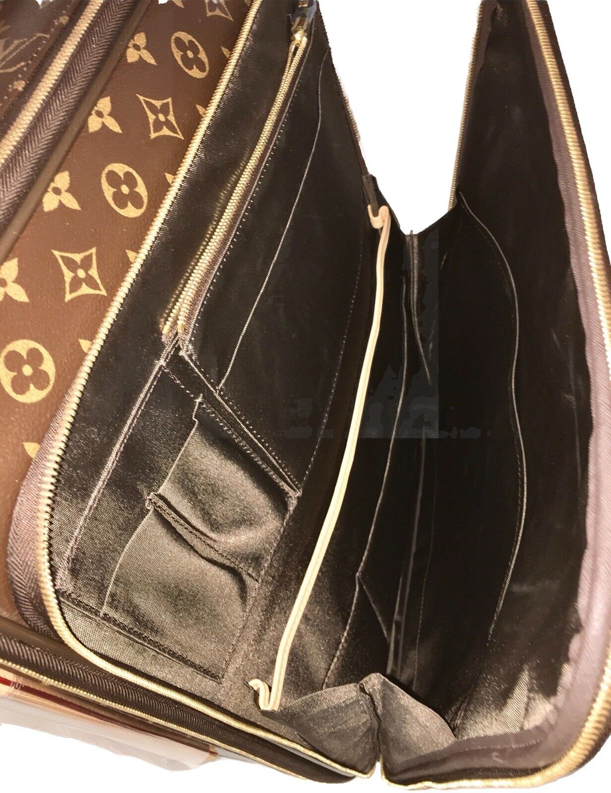 Louis Vuitton Business 55 Pegase Rolling Suitcase w/ Garment Bag + COA