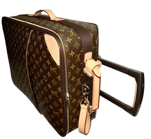 Authentic Louis Vuitton Pegase Timeless Rolling Cabin sz Suitcase Bag + COA