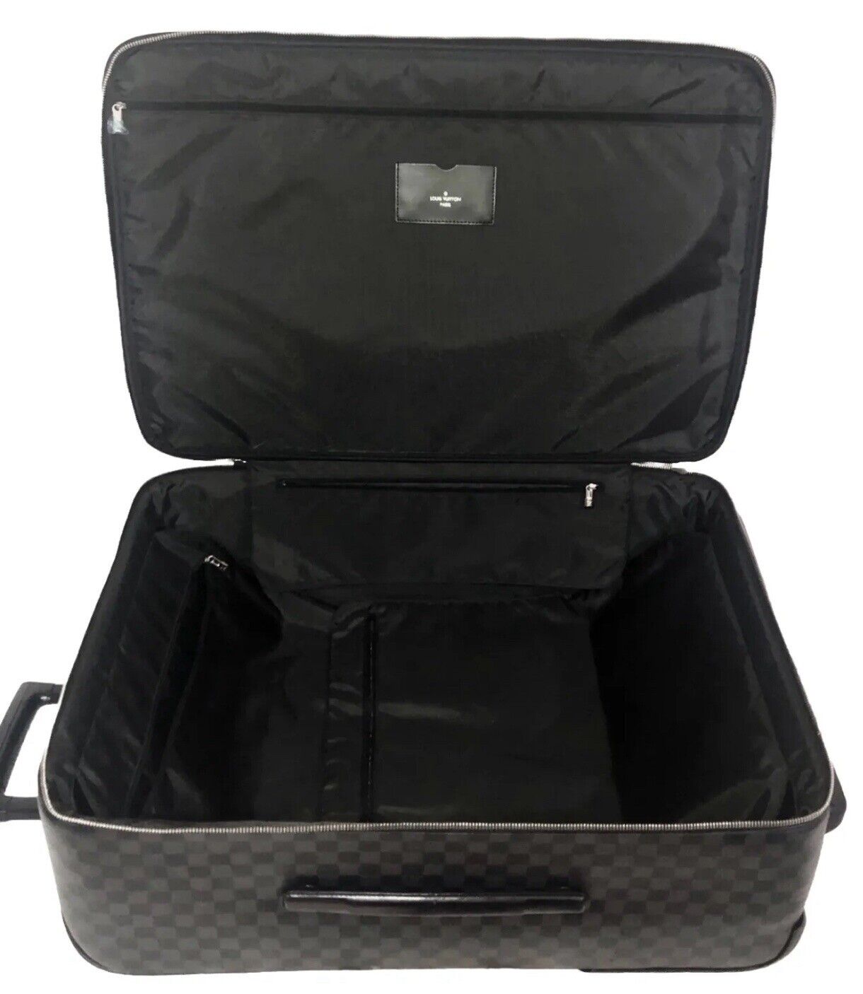 Louis Vuitton Pegase 65 Damier Graphite Black Suitcase w/ Garment & Dustbag