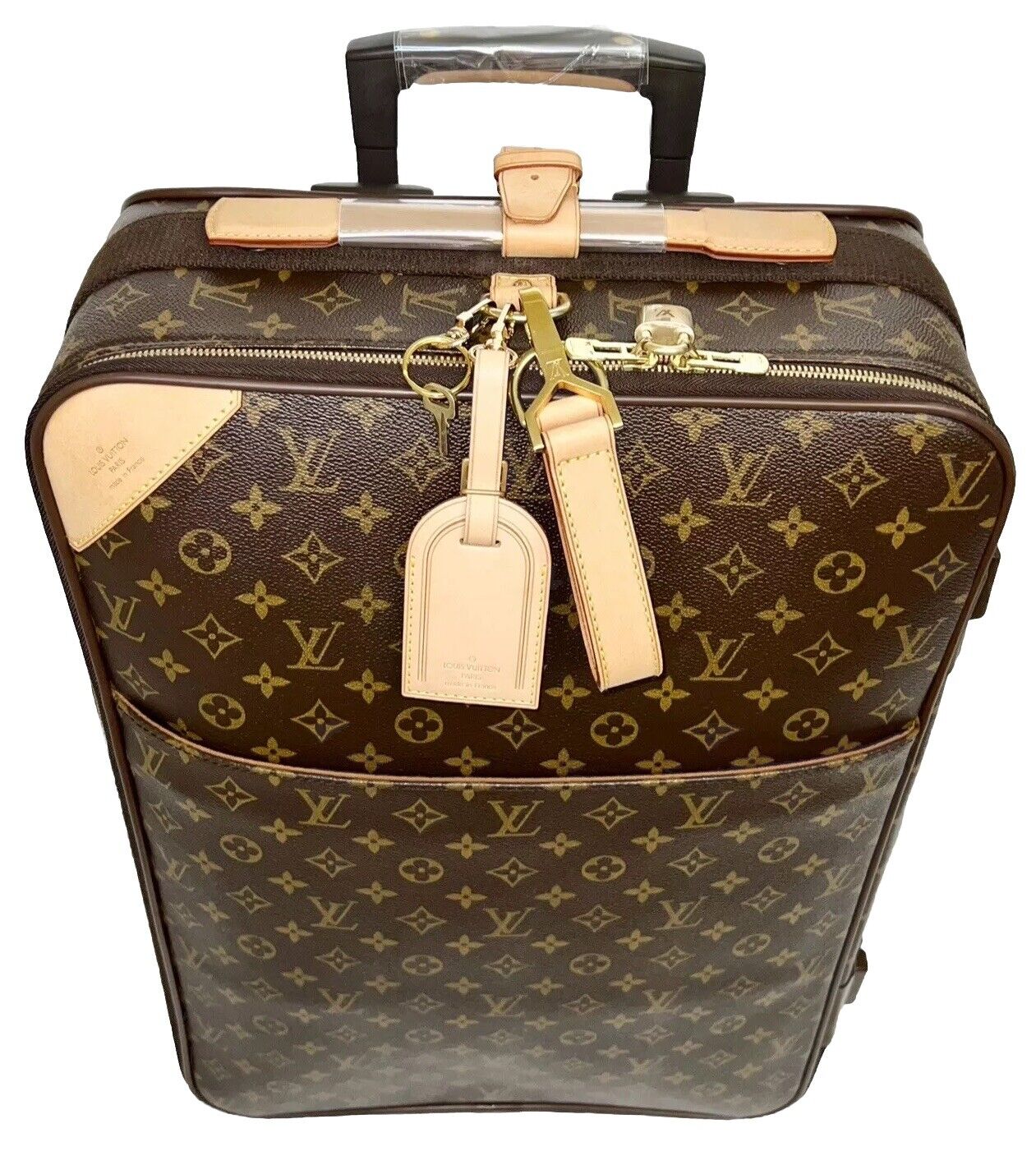 Louis Vuitton Pegase 55 Timeless Suitcase Bag w/ COA ⭐️