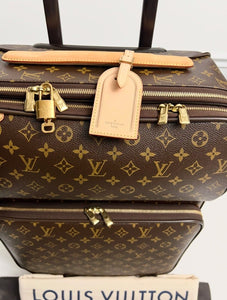 Louis Vuitton Pegase 55 Suitcase w/ cover Business legere