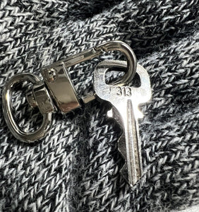 Louis Vuitton Key 313 Silver tone for AUTHENTIC Lock only # 313
