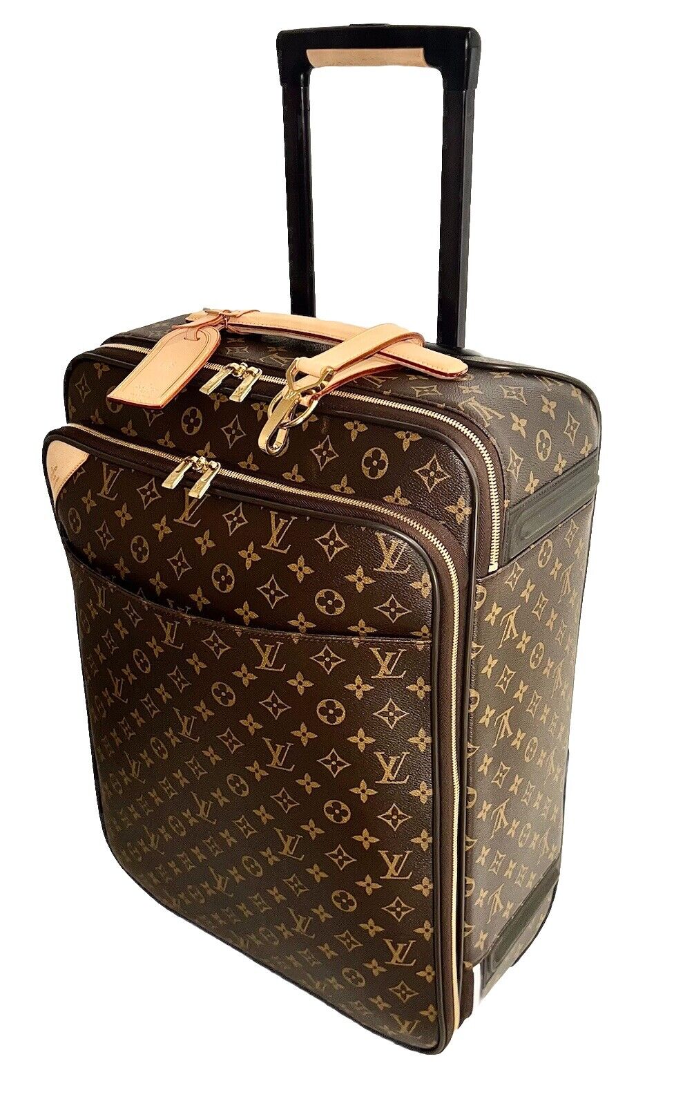 Louis Vuitton Business 55 Pegase Rolling Suitcase w/ Garment Bag + COA