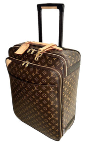 Louis Vuitton Business 55 Pegase Rolling Suitcase w/ Garment Bag + COA