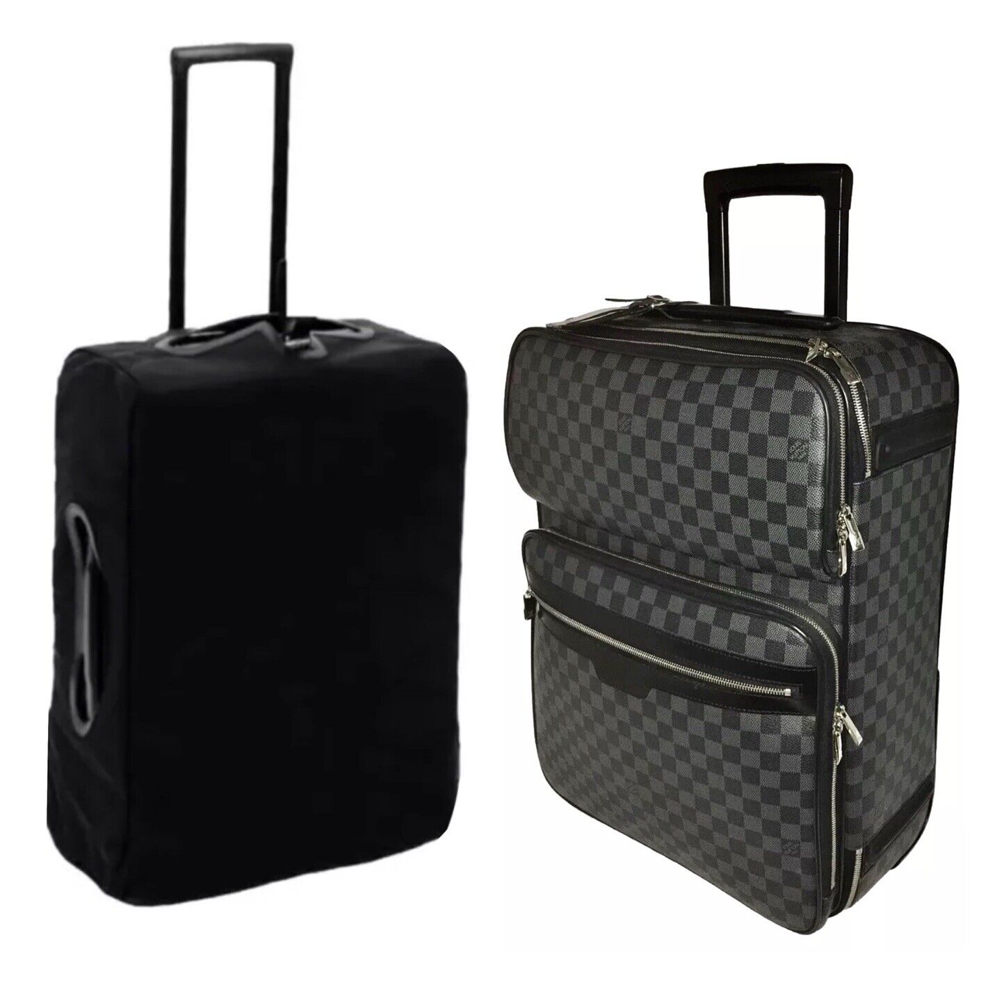 Louis Vuitton Pegase Graphite Business Suitcase Unisex+ Cover Jacket Sleeve