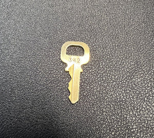 Louis Vuitton Key 342 Brass Goldtone Genuine