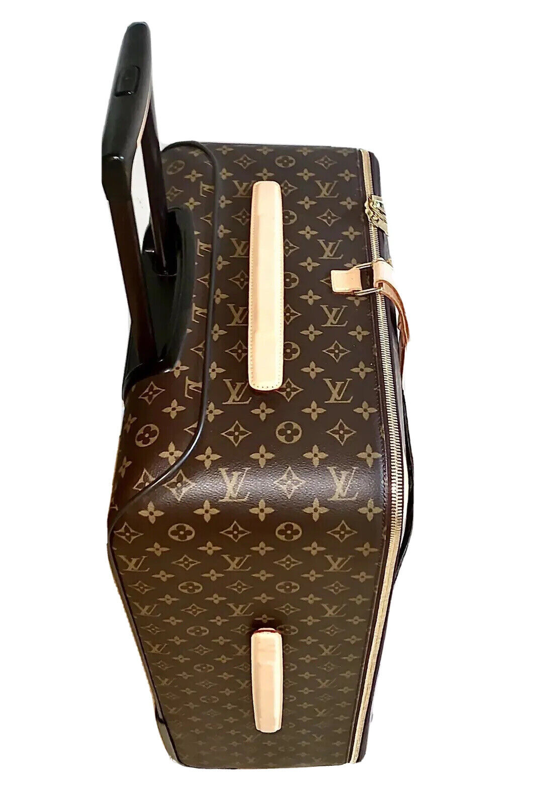 Louis Vuitton Pegase 65 Classic Monogram Bag Luggage w/ Garment Hanger COA